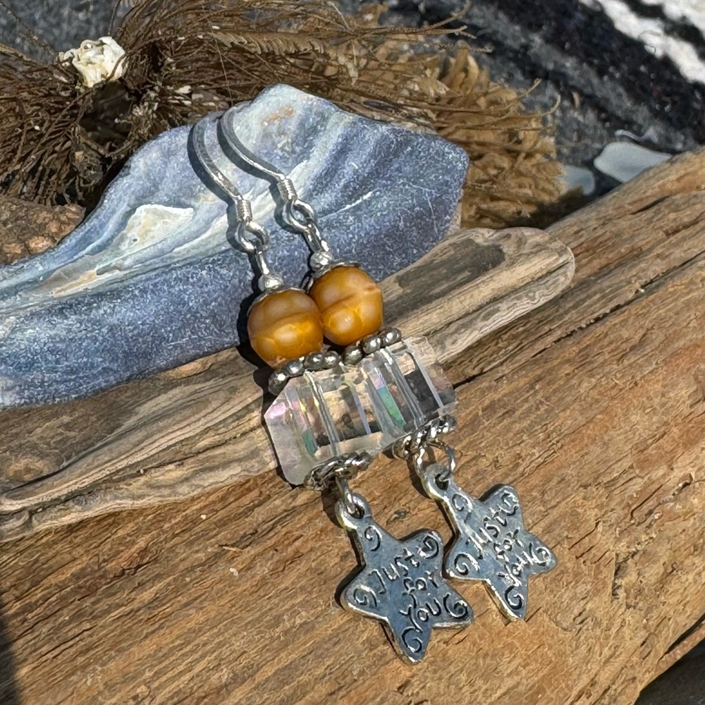 Just for you HANDMADE earrings